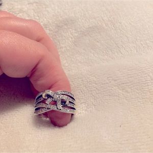 Sterling Silver Pandora Ring